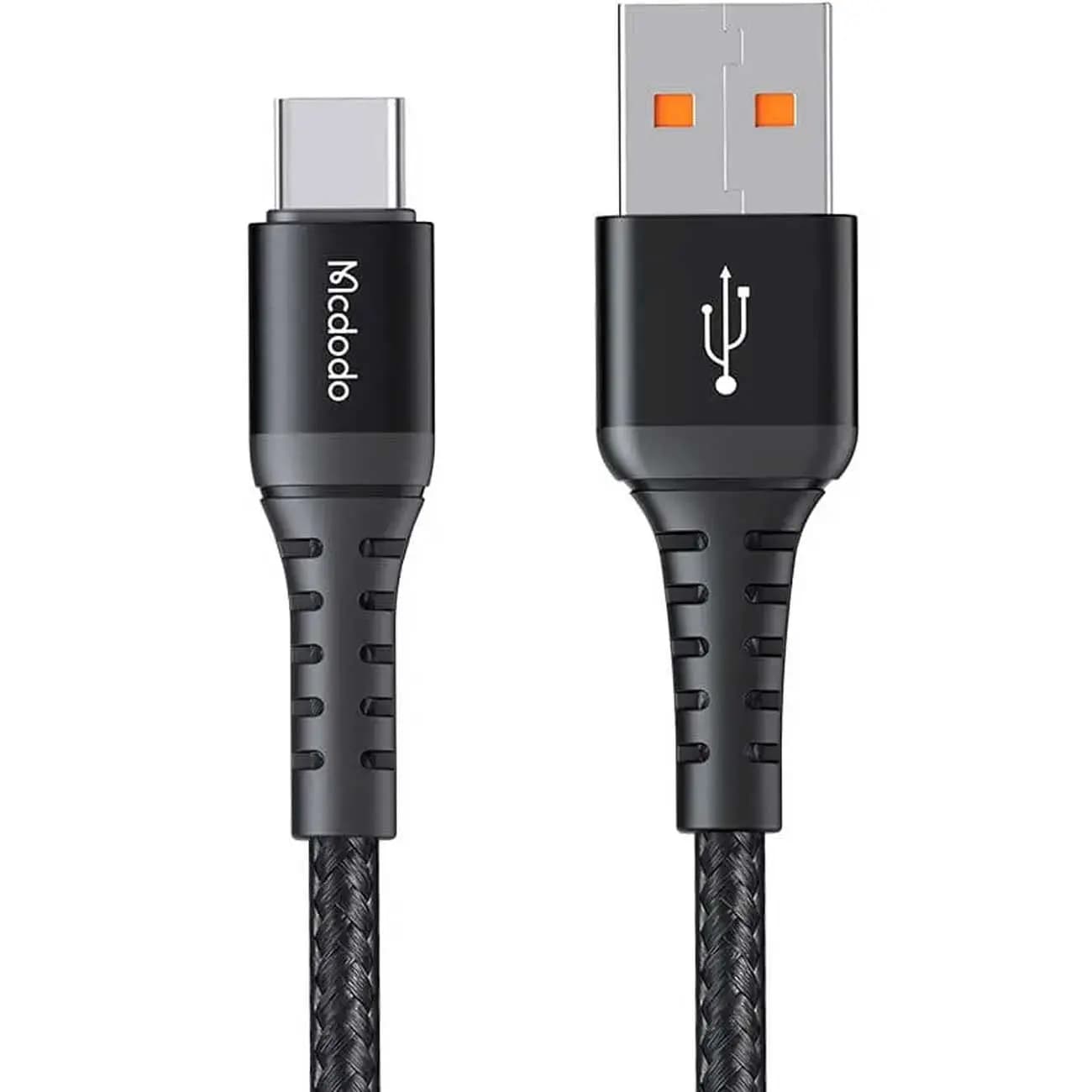 کابل شارژ سریع یواسبی QC 4.0 به تایپسی 60 وات 3 آمپر 20 سانتیمتری مکدودو CA-2270