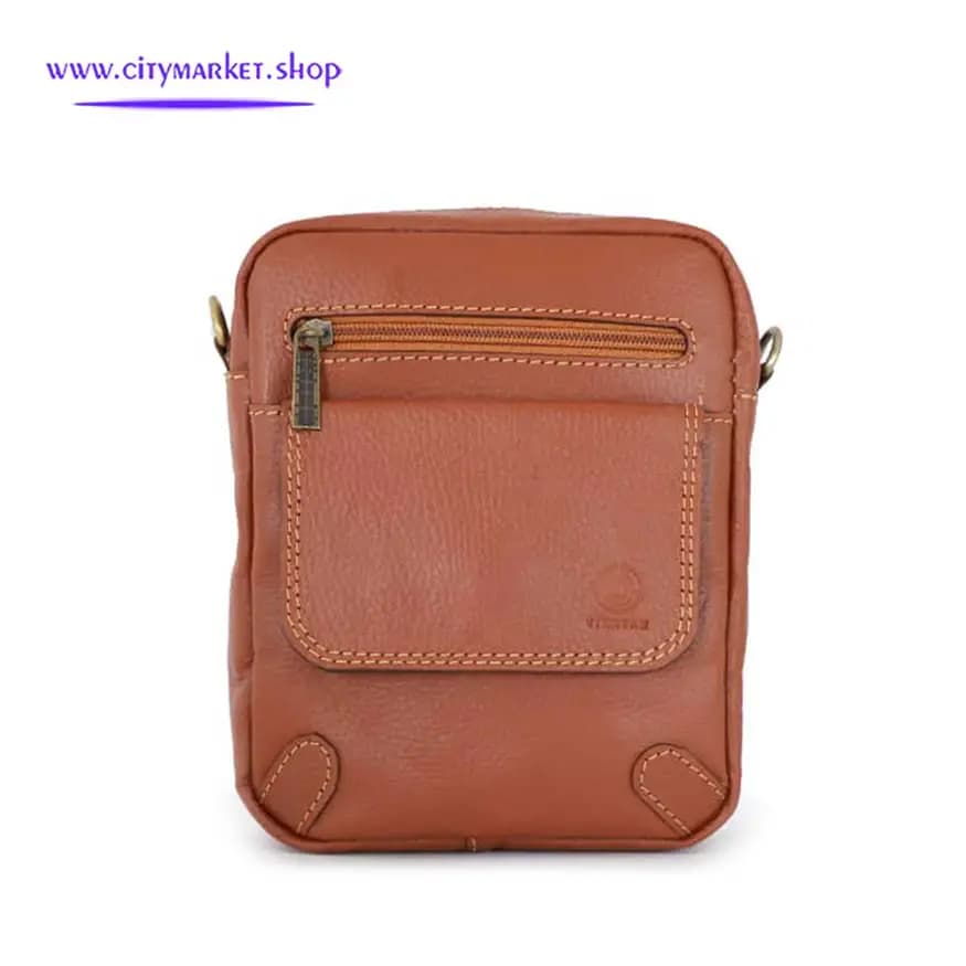 کیف دوشی چرم مدل HJ22