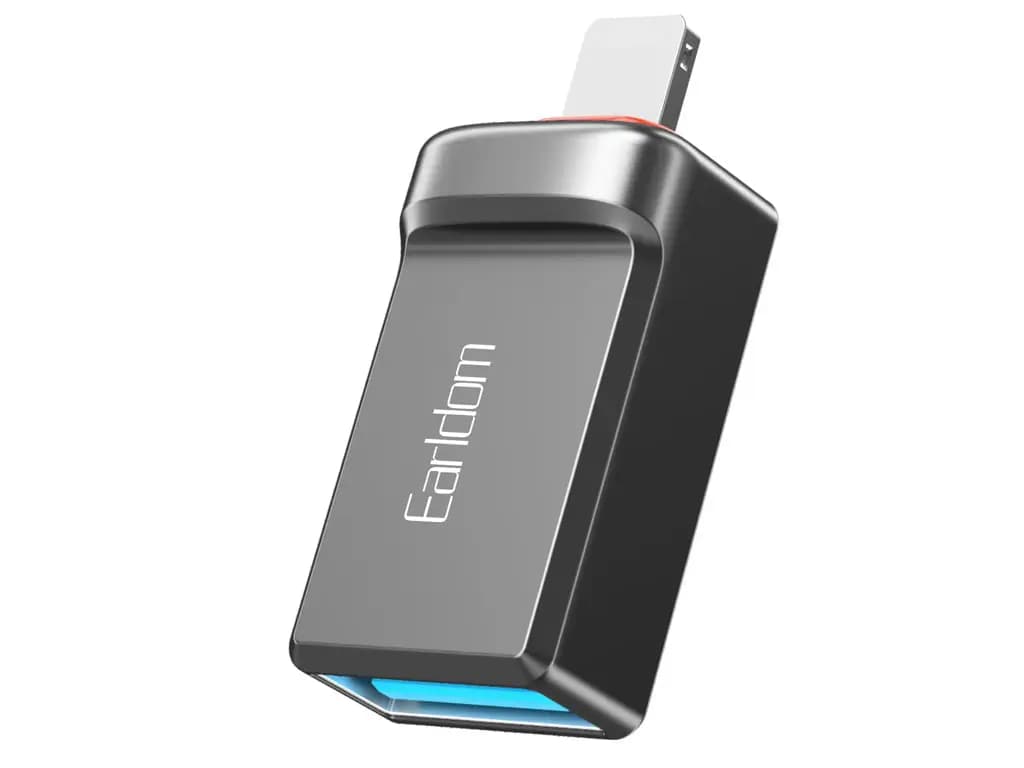 مبدل اوتیجی آیفون یواسبی به لایتنینگ ارلدام ET-OT86L