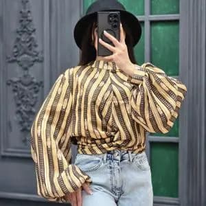 شومیز مجلسی الیزه مدل گره ای