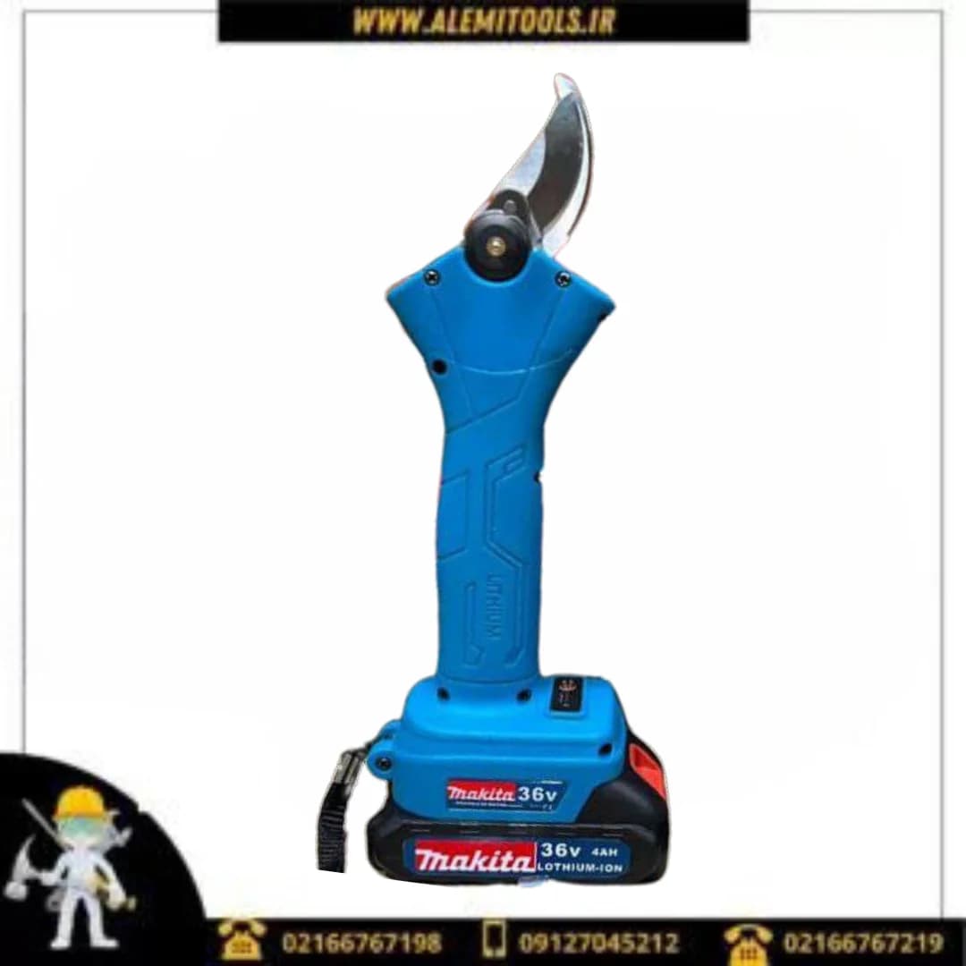 قیچی باغبانی 36 ولت ماکیتا دو باتری (غیراصل)