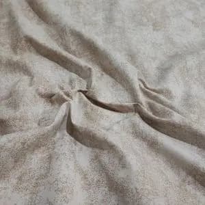 پارچه آشپزخانه و ملحفه مدل پتینه رنگ کرم عرض 2 متر