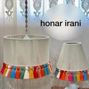 ست دو عددی اتاق خواب مکرومه بافی