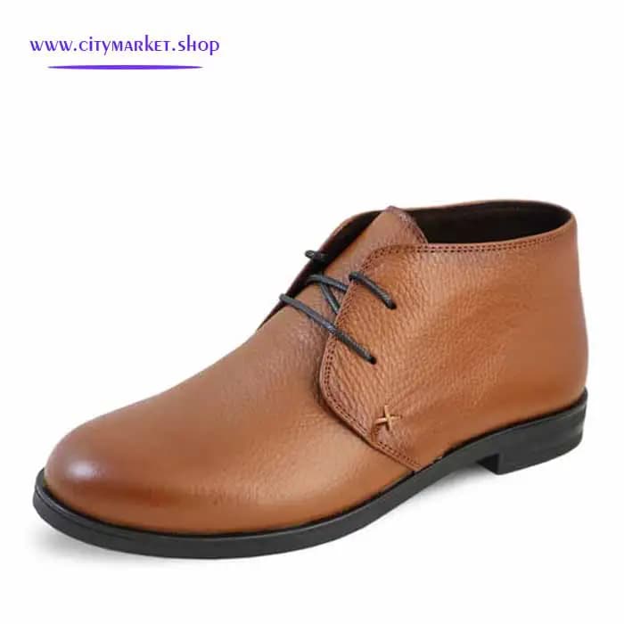 نیم بوت دخترانه بدون پاشنه سلنا عسلی