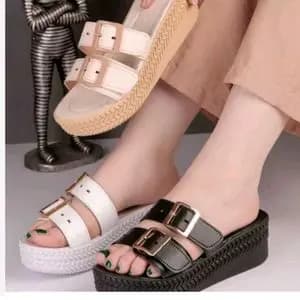 صندل دمپایی دو سگک ،نرم و راحت،سایزبندی 37 تا 40