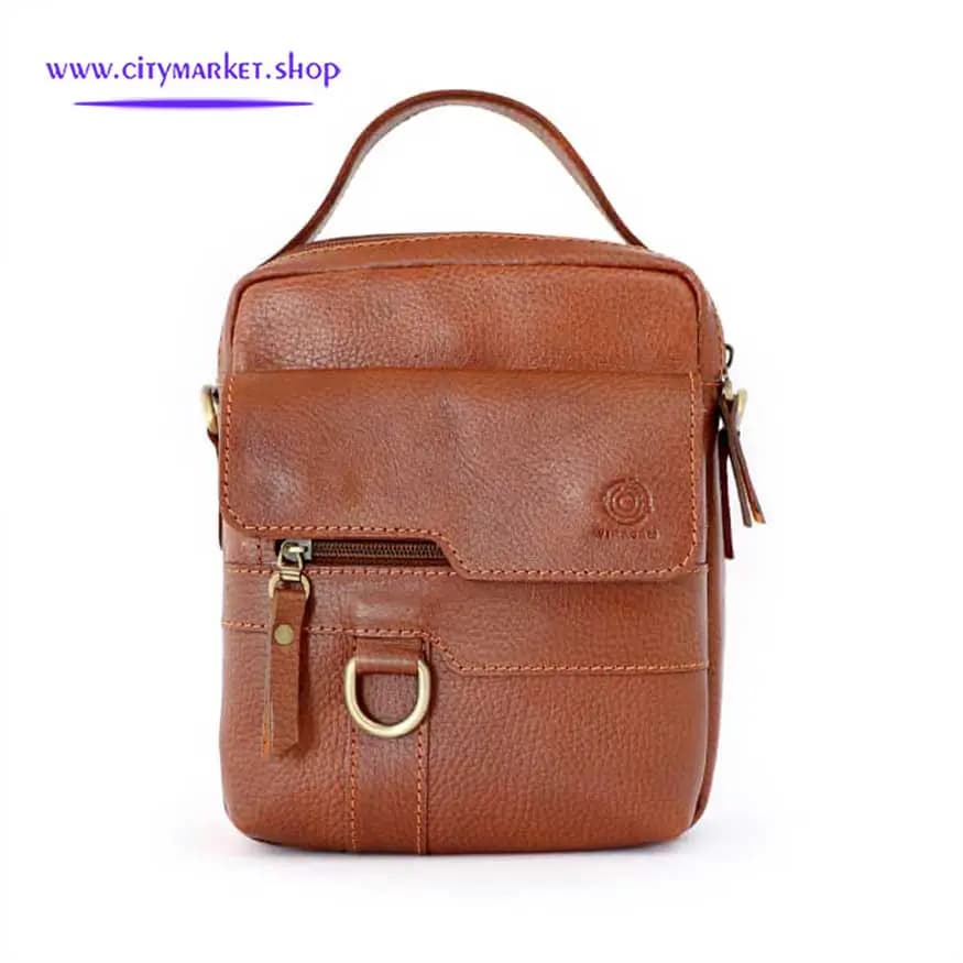 کیف دوشی چرم مدل WJ30