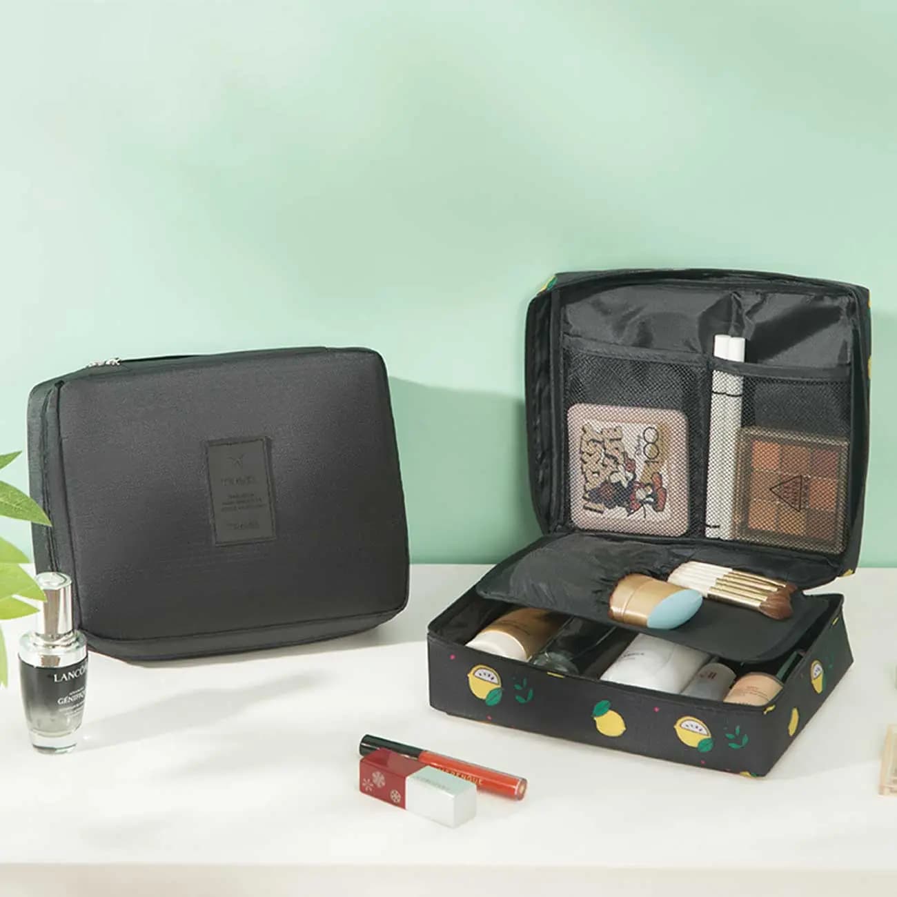 کیف لوازم آرایش مسافرتی چند منظوره Hua Cai