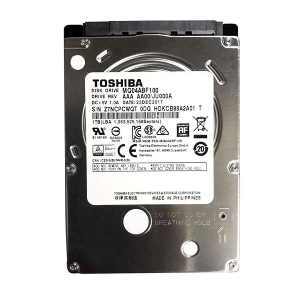 هارد دیسک لپ تاپ توشیبا مدل BF100 ظرفیت 1 ترابایت