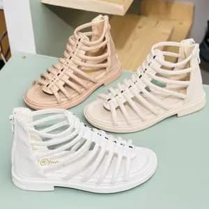 صندل دخترانه طرح گلادیاتور بند ریز برند Kshoes کد 4010701