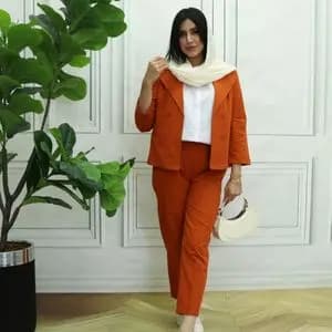 ست سه تیکه کت شومیز و شلوار