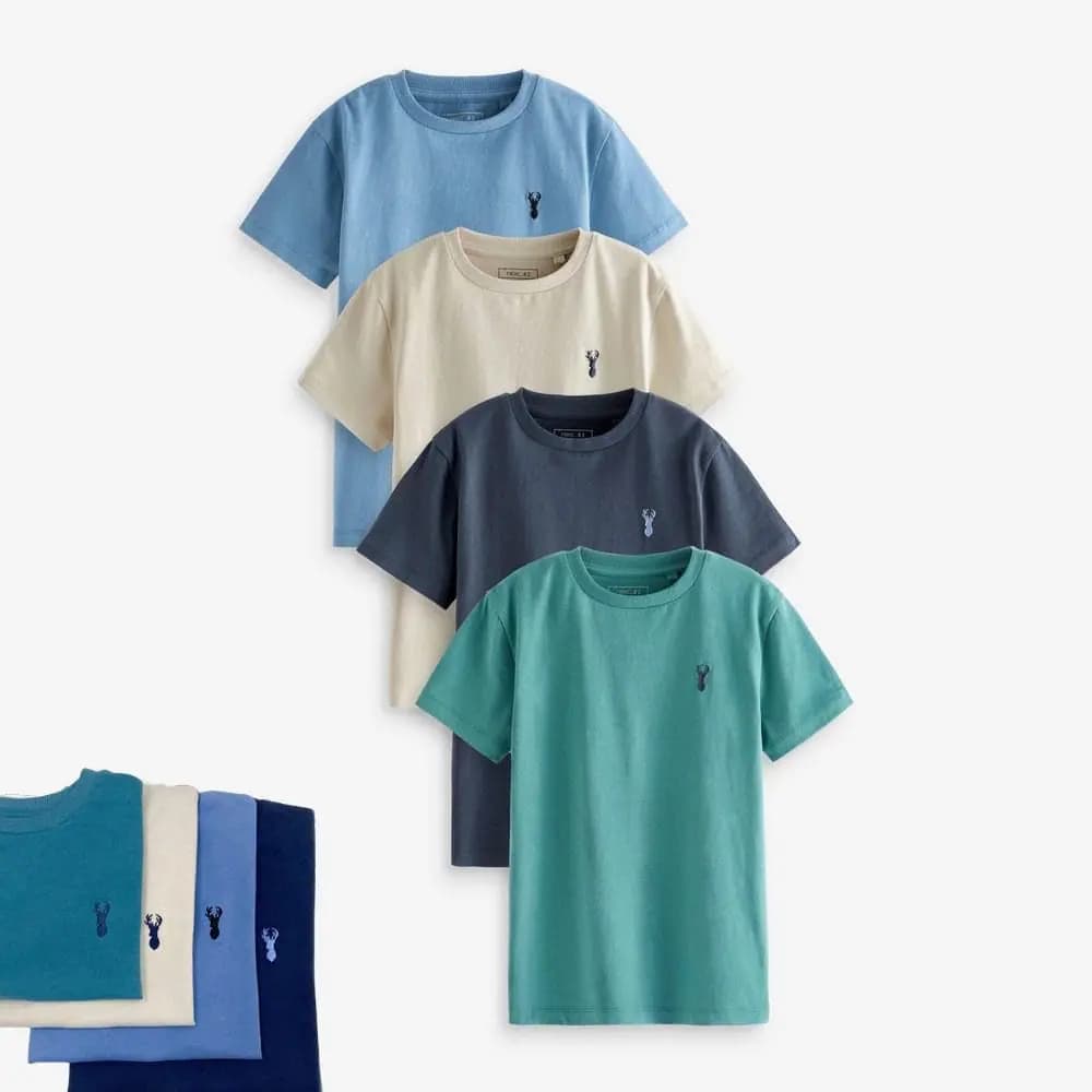 تیشرت دخترانه و پسرانه برند Next کدb157