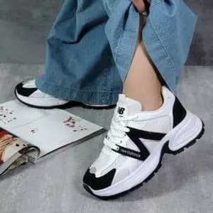 کفش نیوبالانس زنانه مدل گرجی رنگ سفید