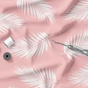 پارچه ملحفه مدل مخمل طرح برگ کد 5011431