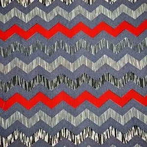 پارچه ملحفه طرح هاشور مدل زیگزاگ عرض 2 متر کد L