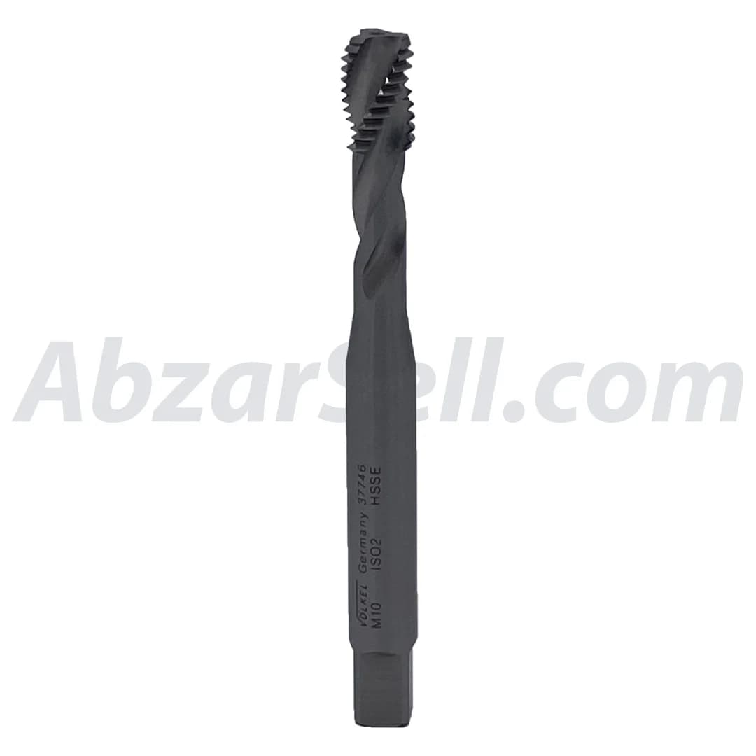 قلاویز ماشینی M10 مارپیچ HSSE برند ولکل آلمان