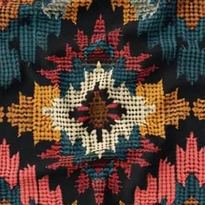 پارچه مخمل طرح بافتنی کد 5012926