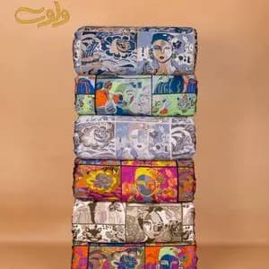 پارچه ژاکارد طرح فیس