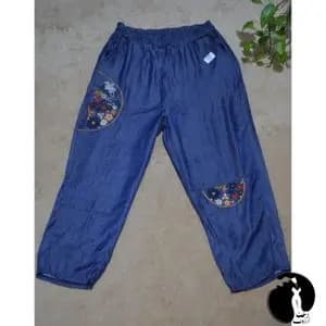 شلوار زنانه سنبادی تیکه دوزی سنتی کد 01