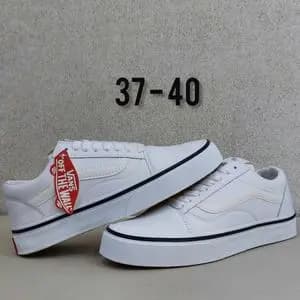 کتونی ونس تمام سفید Vans