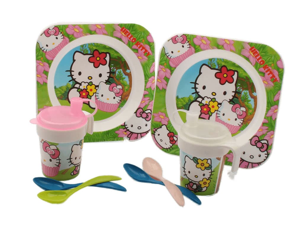 ست غذاخوری هلوکیتی (4 تکه)