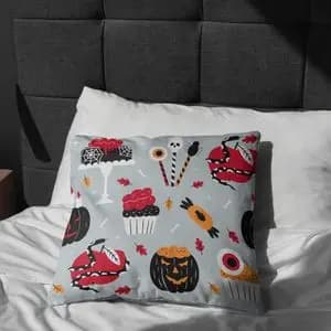 پارچه ملحفه مدل مخمل طرح تولد کد 5011780