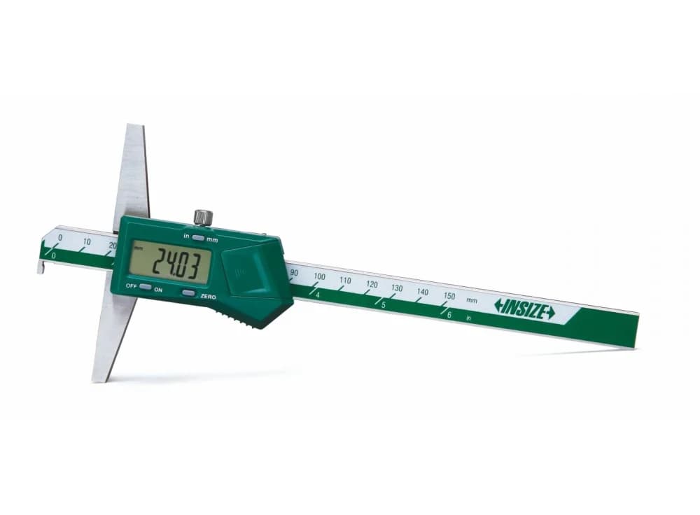 عمق سنج دیجیتال لبهدار 15 سانت دقت 0.01 مدل 1142-150A اینسایز