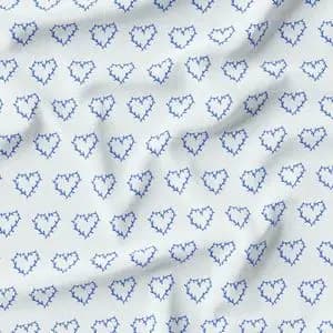 پارچه مخمل روبالشی طرح گل و برگ کد 5012614