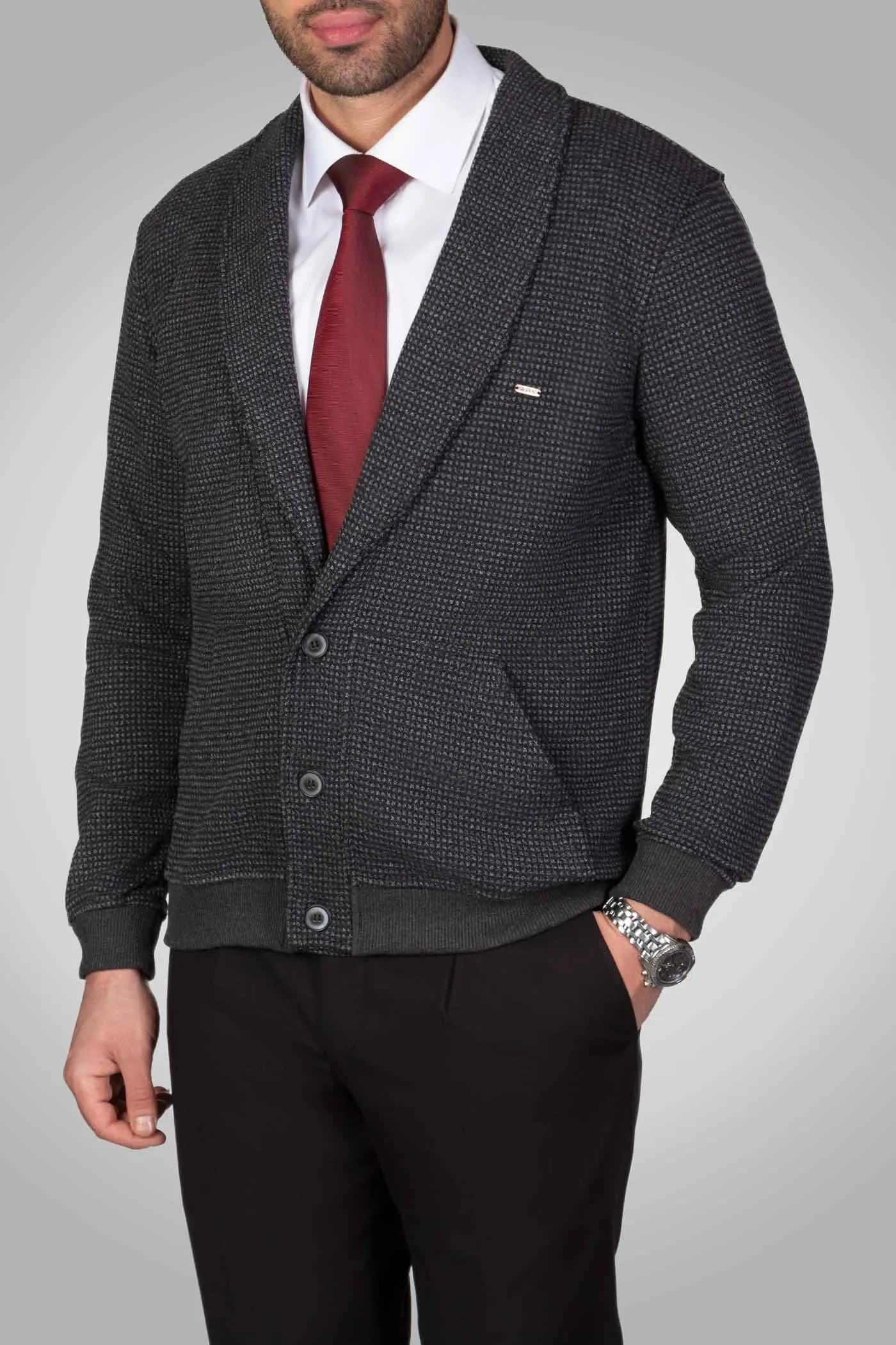 ژاکت یقه ارشال 330007