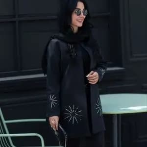 مانتو مجلسی آلند گلدوزی