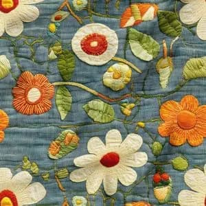 پارچه مخمل روتختی یک نفره پارچه باما طرح 5 بعدی گل کلاسیک کد 5013557