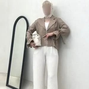 کت آستین چین آبشاری بانک