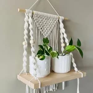 شلف مکرومه بافی مدل سوزان