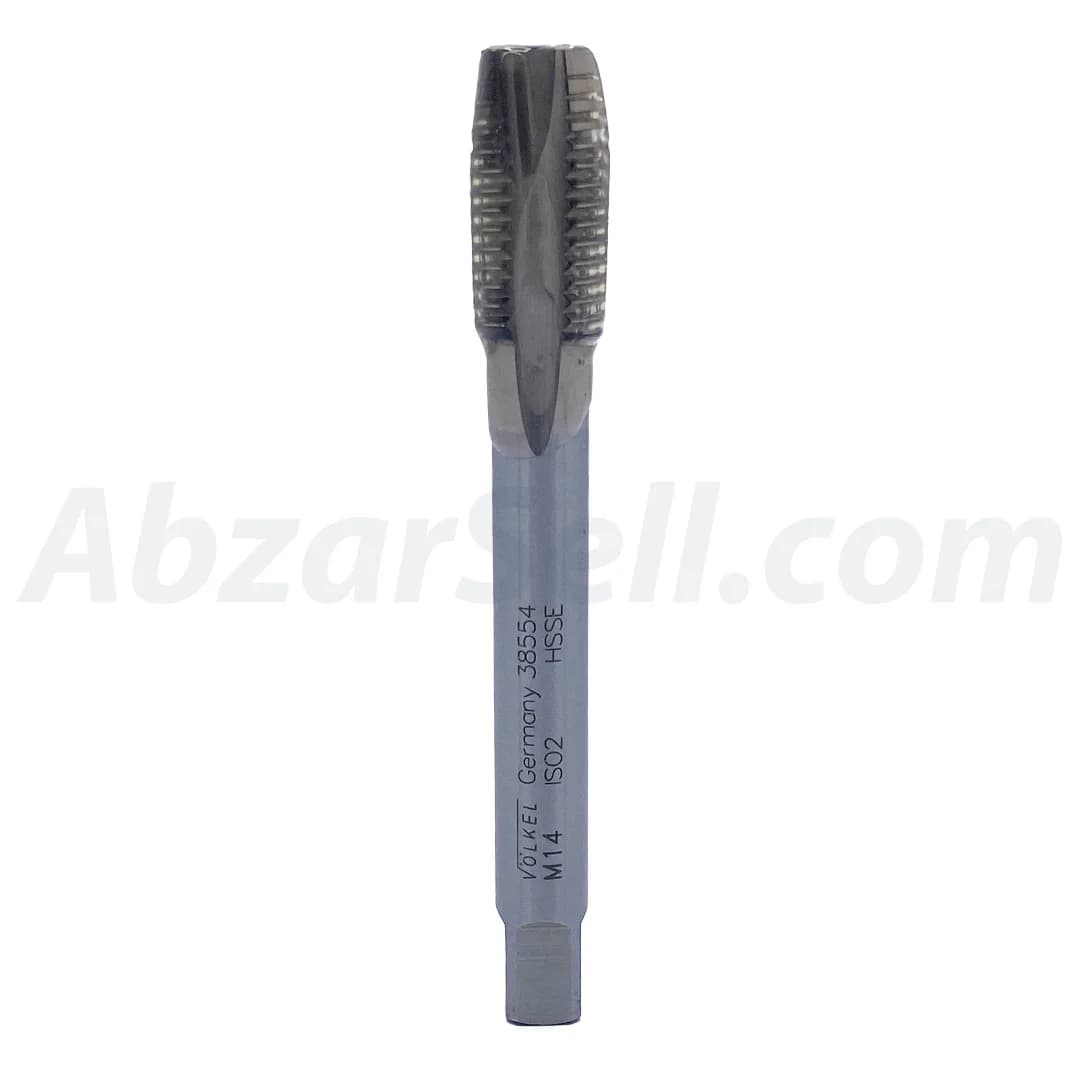 قلاویز ماشینی M14 مستقیم HSSE برند ولکل آلمان