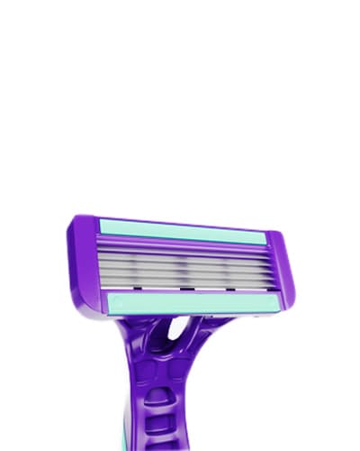 خودتراش زنانه 6 لبه مسترشیو مدل سری متحرک بسته 1 عددی