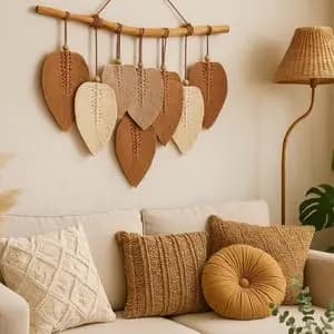 دیوار کوببرگمکرومه بافی