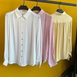 شومیز نخی وارداتی خنک کد 1030