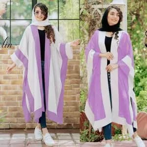 مانتو عبایی خنک تابستونی کد 11