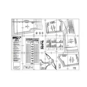 الگو خیاطی پیراهن و شورت نوزاد بوردا کیدز کد 9354 سایز 3 ماه تا 2 سال متد مولر