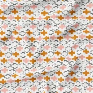 پارچه مخمل طرح گل و برگ کد 5012468