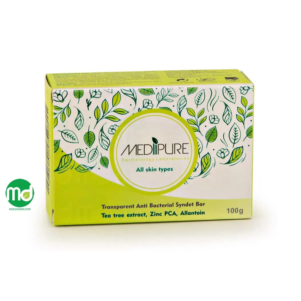 شوینده غیر صابونی آنتی باکتریال مدیپور مناسب انواع پوست