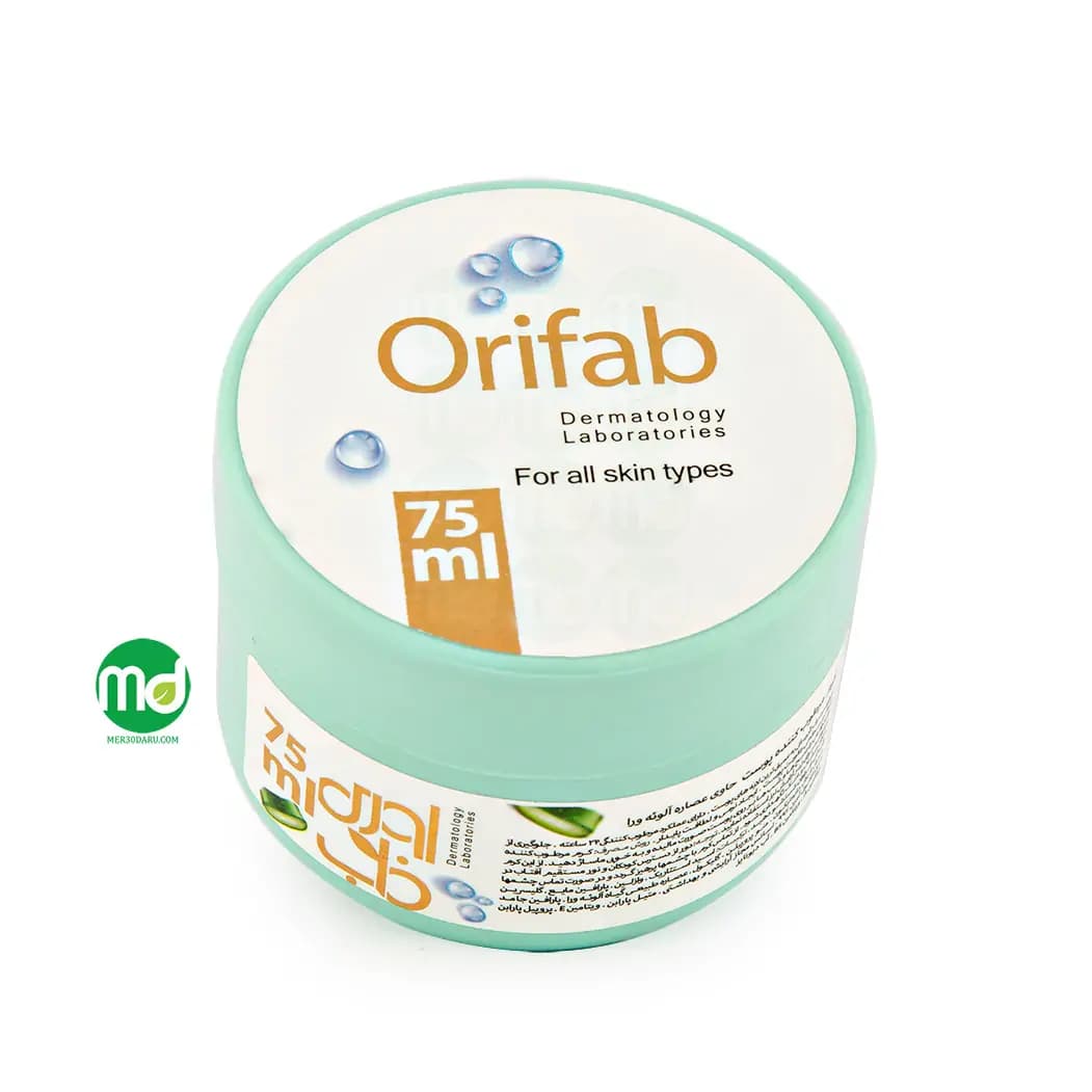 کرم مرطوب کننده مدل کاسه ای اوری فاب حاوی آلوئه ورا 75ml