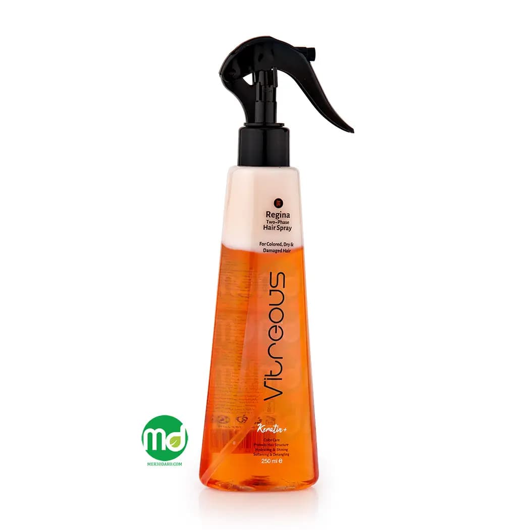 اسپری دوفاز مو ویتروس مناسب موهای رنگ شده 250ml