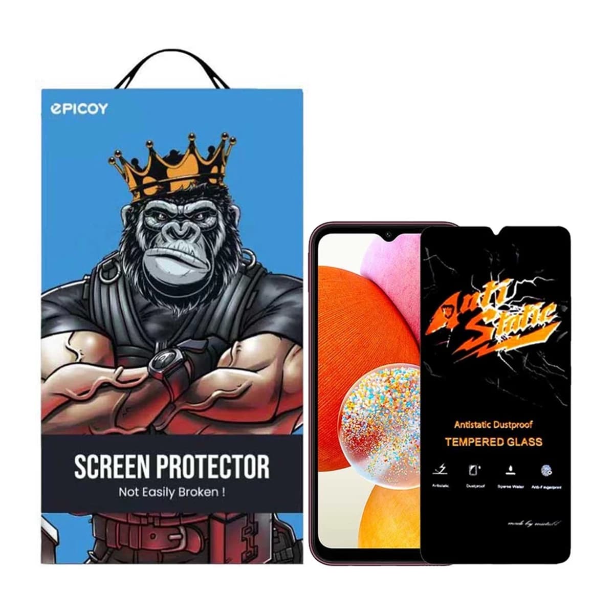گلس گوشی سامسونگ Galaxy A14 اپیکوی مدل Antistatic Dustproof