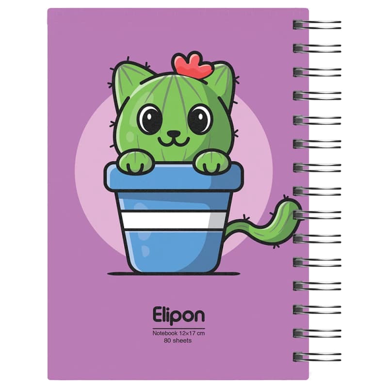 دفتر یادداشت 80 برگ الیپون کد 2801371