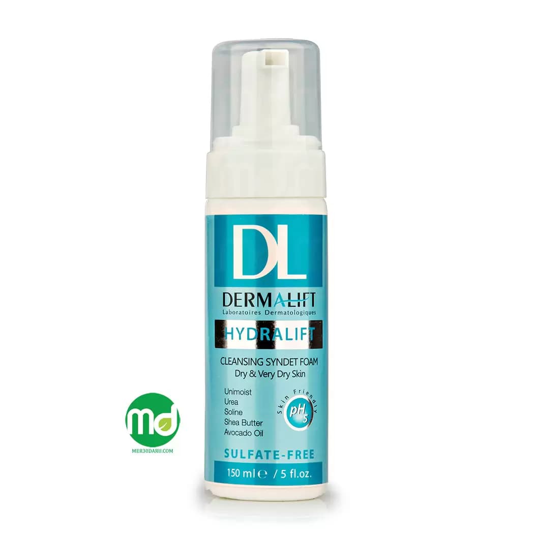 فوم پاک کننده صورت درمالیفت مخصوص پوست خشک