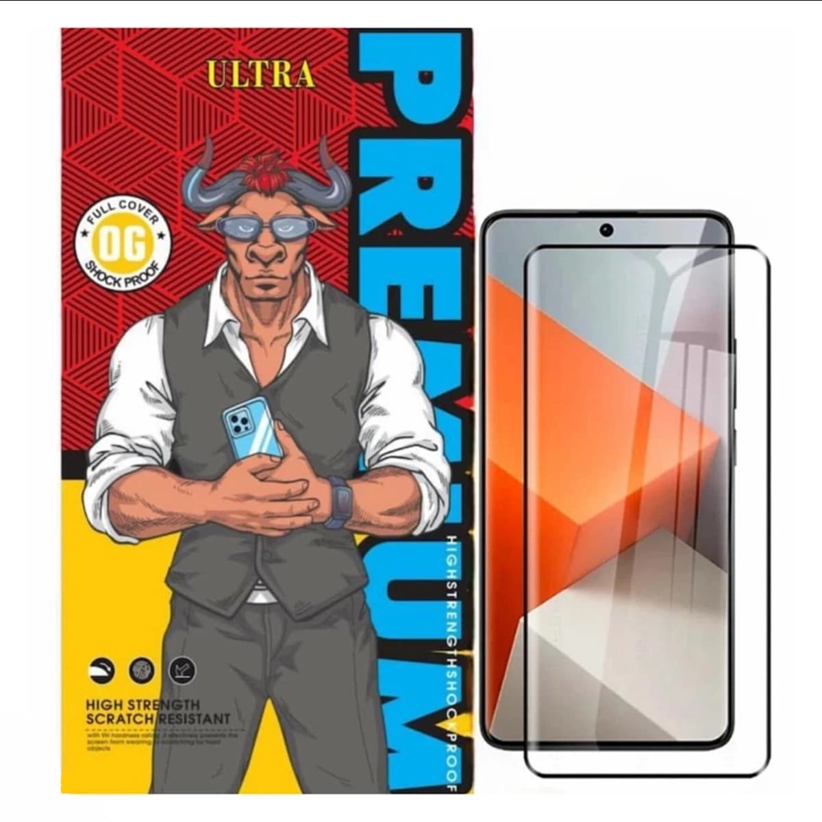 گلس گوشی شیشه ای پوکو X7 Pro 5G اولترا مدل 9H