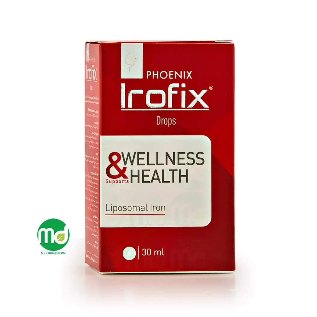 قطره آهن آیروفیکس دایونیکس فارما 30 میلی لیتر مناسب برای کودکان