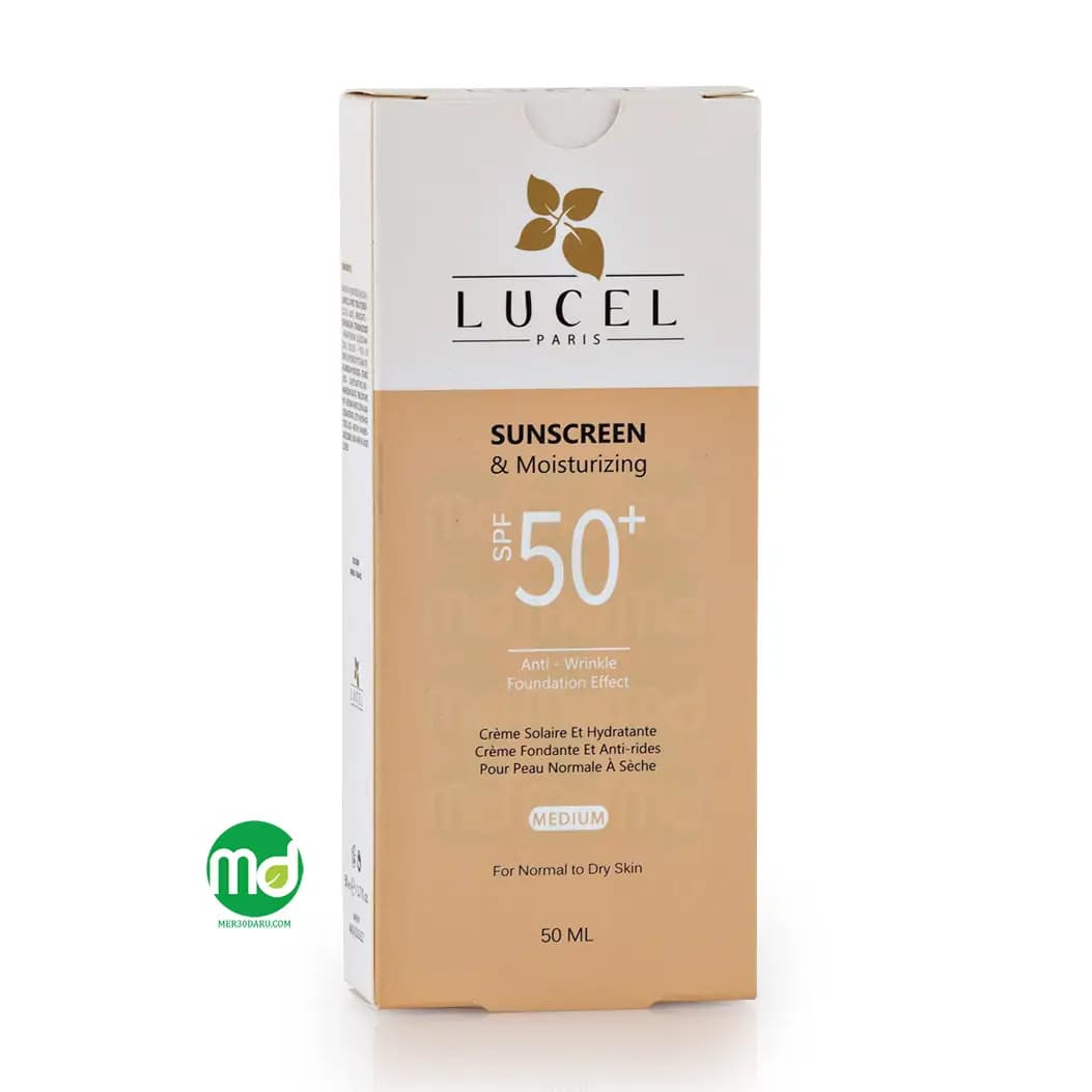 ضد آفتاب رنگ متوسط لوسل مناسب پوست خشک و معمولی +SPF50