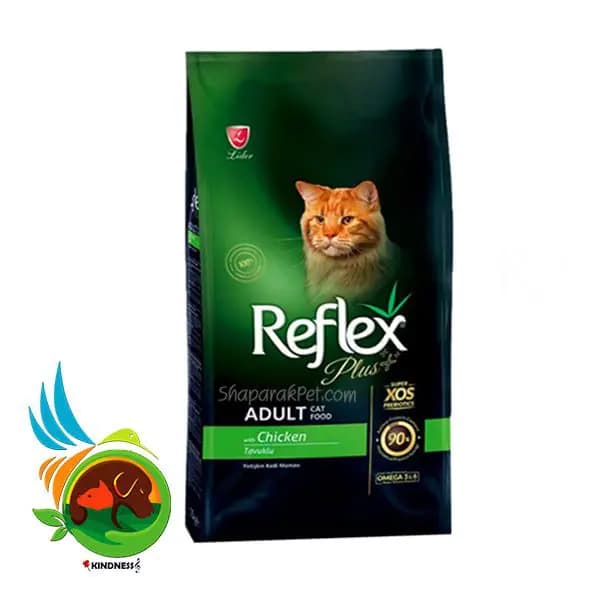 غذای گربه رفلکس پلاس با طعم مرغ Reflex Plus Chicken وزن ۱/۵ کیلوگرم