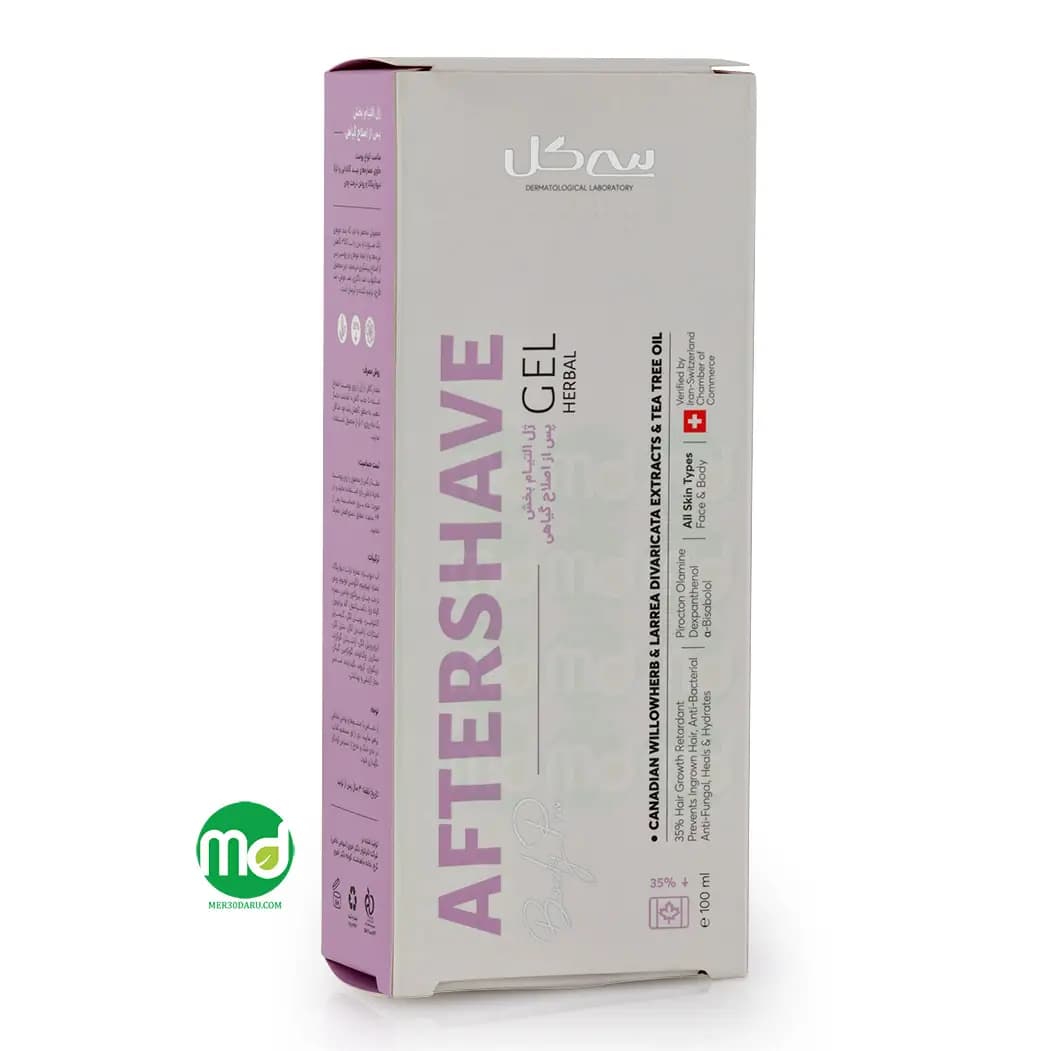 ژل التیام بخش و ضد جوش پس از اصلاح سی گل مدل 1×4